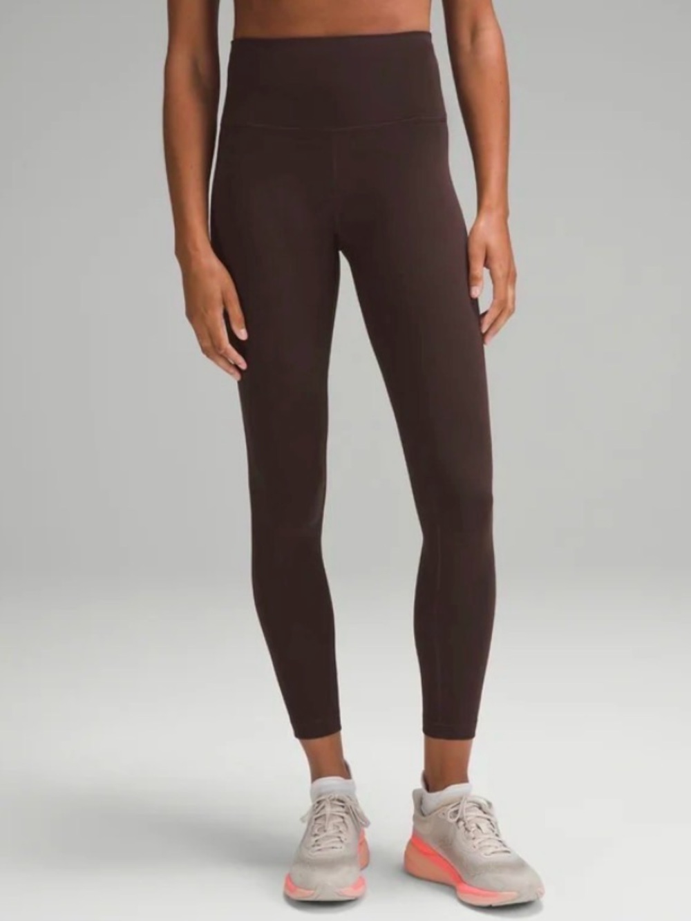 Wunder Train High Rise Tight 25” Espresso Size 16 - Picture 3 of 5